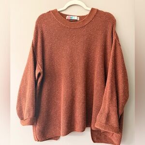 Free People Open Back Sweater